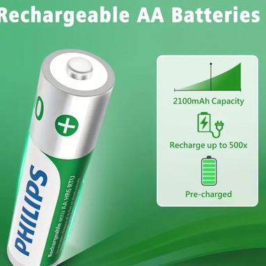Pilas AA Recargables - Img 123454224