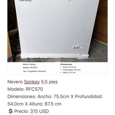 ❄️ NEVERAS NUEVAS | ENTREGA INMEDIATA - 4/6