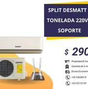 🔴🔴🔴 SPLIT DESMATT 1 TONELADA 220V + SOPORTE PARA COMPRESOR 🔴🔴🔴 - Img 49914151
