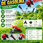 Ofertazo 🤑(con un litro de gasolina chapea un campo de fútbol..tre para chapear con cuchillas y con polea..300usd - Img 57793365