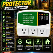 ⚡ 3PLE PROTECCIÓN ⚡ PROTECTOR DE VOLTAJE 3 PUERTOS S.P.C 110V. MENSAJERÍA CON FACTURA Y GARANTÍA. 📲 54833699 - Img 56922557