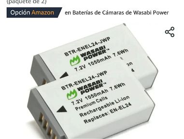 Busco batería EN-EL 24 PARA CÁMARA nikon 1 j5 - Img main-image-45689927