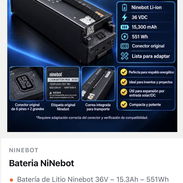 Batería NiNebot - Img 57880709