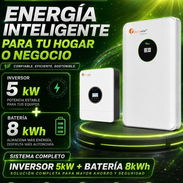 inversor de 5kW + batería de 8kWh  Marca Felicity 110v - Img 56357459