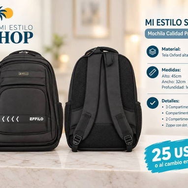 Mochilas de 25 y 30 usd . Lawton - 2/4