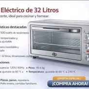 Horno Eléctrico de 32 litros - Img 57494176