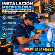 Servicio de instalación de iluminación para piscina 👨🏼🔧 - Img 57751959