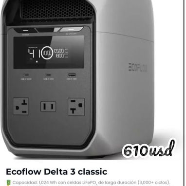 Ecoflow delta 2 delta 3classic etc Nuevas - 3/5