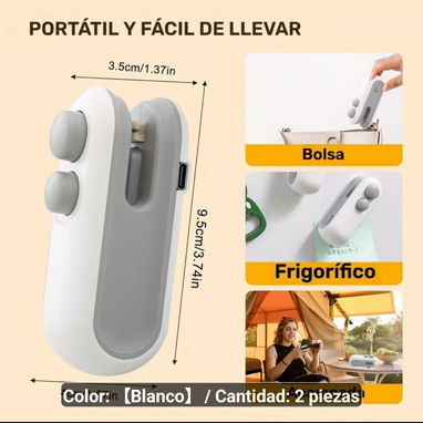 Mini, sellador de bolsos - 8/8