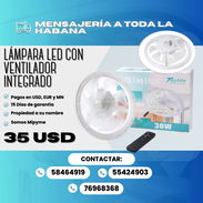💡🌬️ LÁMPARA LED CON VENTILADOR INTEGRADO TOPLITE - Img 57644280