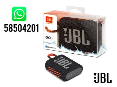 ⚡ Bocina portátil JBL GO3 - ORIGINAL!!! 🆕 NUEVA EN SU CAJA - 📞 58504201 - Img 64563534