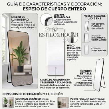 ✨️Espejo de pie de cuerpo completo - 40usd✨️ - Img 123372202