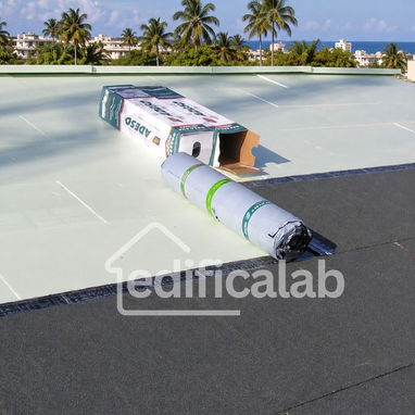 Manta Asfaltica bituminosa autoadhesiva POLYGLASS ADESO, con instalación en frío: sin gas ni soplete. - 3/3