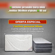 Colchónes personales y King y camas importadas ( personal, camera y Queen) - Img 58031702