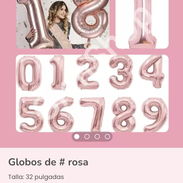 Globos de # rosa - Img 53902566