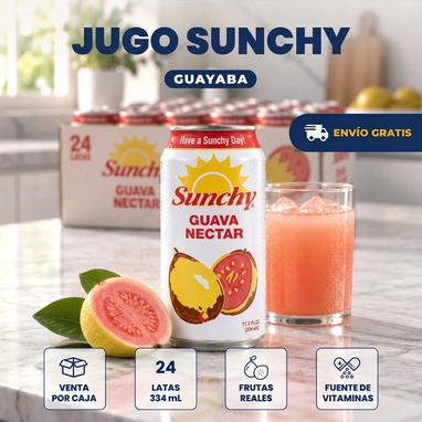 CAJA JUGO SUNCHY | ENVÍO GRATIS | VARIOS SABORES - 7/7