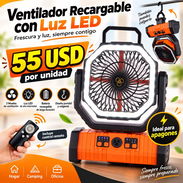 Ventilador Recargable - Img 57544600