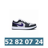 TENIS NIKE AIR JORDAN GRIS Y VIOLETA VPT-0356 - Img 55917615