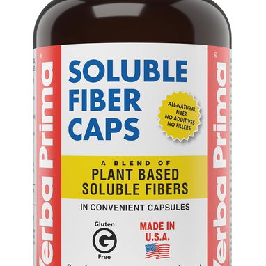 Fibra Soluble en Cápsulas (Yerba Prima · 180 cápsulas) - 3/4