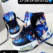 Tenis BOTAS SONIC 4* (el muñequito de la suela puede ser rojo o azul) 🌟Alumbran PRECIO:22 USD # del23 al 32 - Img 58451241