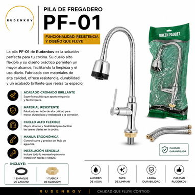 Pilas y llaves de fregadero, lavadero y lavamanos - Img 122030411