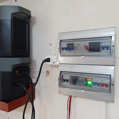 Instalación eléctrica de Ekoflow para toda la casa con Transfer automático - 3/3