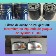 En venta filtros de aceite para Peugeot y intermitentes izquierdo de guagüita de Hyundai - Img 55863333