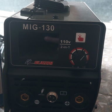 Planta de soldar portatil GZGUOZHI MIG de 130A, Máquina de Soldadura MIG/Stick 2 en 1 sin Gas con Núcleo de Flujo-200usd - Img 121732725