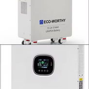 Kit Ec-Worthy de Batería 51.2V 314ah — 16kw LiFePO4 con Inversor Híbrido 10kw 110V - 220V - Img 58286706