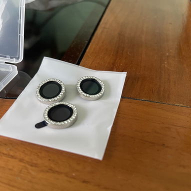 Aros independientes de aluminio y cristal para iphone de la serie 11 hasta la 14 completa! - Img 88928276