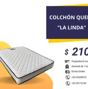 🛑🛑 COLCHÓN QUEEN "LA LINDA" MENSAJERÍA GRATIS 🛑🛑 - Img 49960322