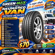 NEUMÁTICO GREEN-MAX VAN 215/70R15C 8PR 109/107R, FACTURA Y GARANTÍA. VARIEDAD DE PRODUCTOS IMPORTADOS - Img 57545528