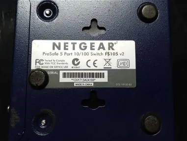 Switch de 5 puertos de la marca NETGEAR 10/100Mbps. - Img 68227087