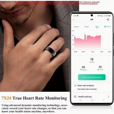- Anillo Inteligente Fitness Tracker - Img 121555707