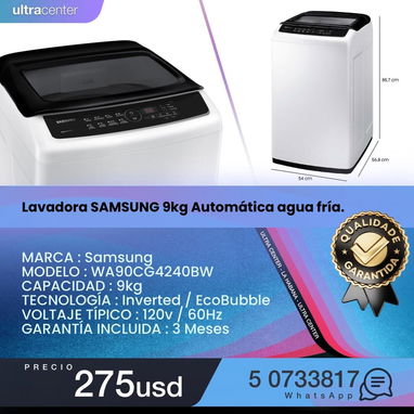 Lavadoras Automáticas de 9kg - Img 124672541