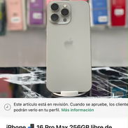 iphone 16 pro max sim Física - Img 55280532