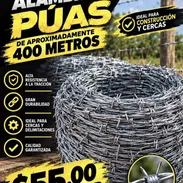 Alambre de púas 400 metros - Img 58131785