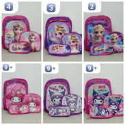 Mochilas combo x 3 kuromy y frozen - Img 56970329