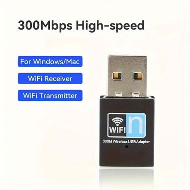 📡 Adaptador WiFi USB – 300Mbps | Plug & Play - Img 102144704
