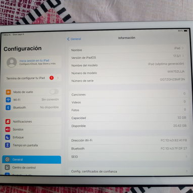 Vendo IPAD 7ma 90 USD - 3/4