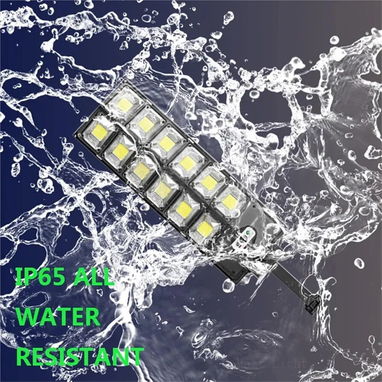 Lámpara solar para exterior, terrazas, patios  3 modos diferentes 504led-12000lumenes. 55 USD - 7/7