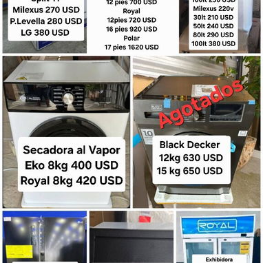 💥💥 ¡Electrodomésticos a los mejores precios! 💥💥 🙋‍♀️ ¿Necesitas algún electrodoméstico? ¡Contáctanos! 🙋‍♂️ - Img 119483982