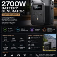 🍀Ecoflow Delta 2 de 1800w con un pico de 2700w* ((precio 780 USD)) - Garantía 10 días - Img 55962479