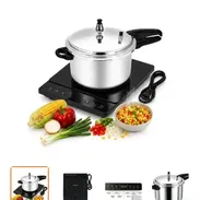 😱KIT COCINA DE INDUCCIÓN + OLLA DE PRESION DE 7 Lt. 💵62 USD. - Img 56376035
