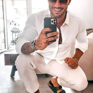 Pantalon de lino , camisas de lino , Ropa de lino - Img 87556052