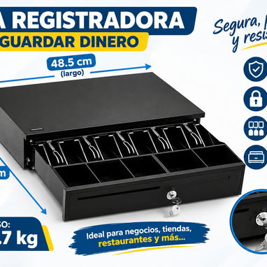 Cajas registradoras, cajones para dinero - 2/2