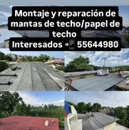 Montaje y reparación de papel de techo/manta de techo - Img 50723769