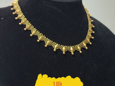 Gargantilla y cadenas originales de oro 10k, 14k y 18k - Img main-image