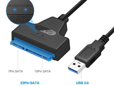 Sata para discos SSD y de laptop con entradas USB 3.0 a Sata Adaptador - Img 52515743