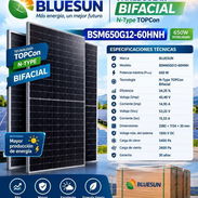 Panel Solar BLUESUN 650W - Img 57807824